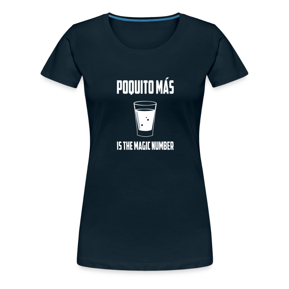 Poquito Mas (Woman's cut) - deep navy