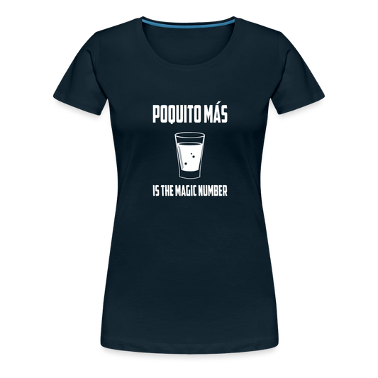 Poquito Mas (Woman's cut) - deep navy