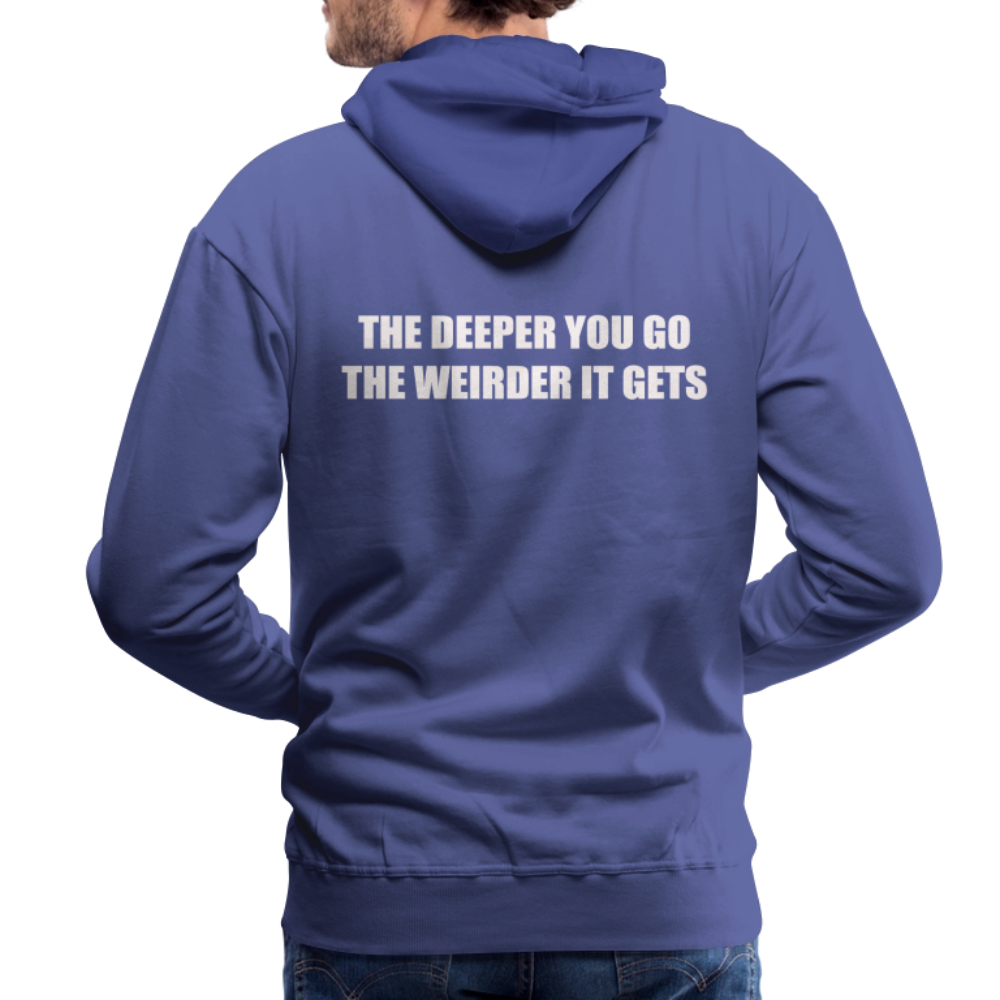 Deeper you go - Hoodie - royal blue