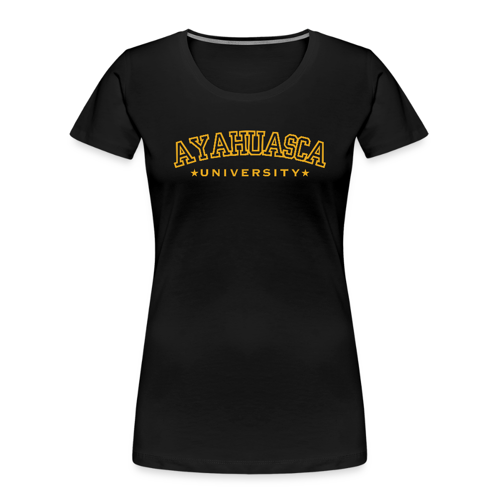 Women’s Ayahuasca University Gold - black