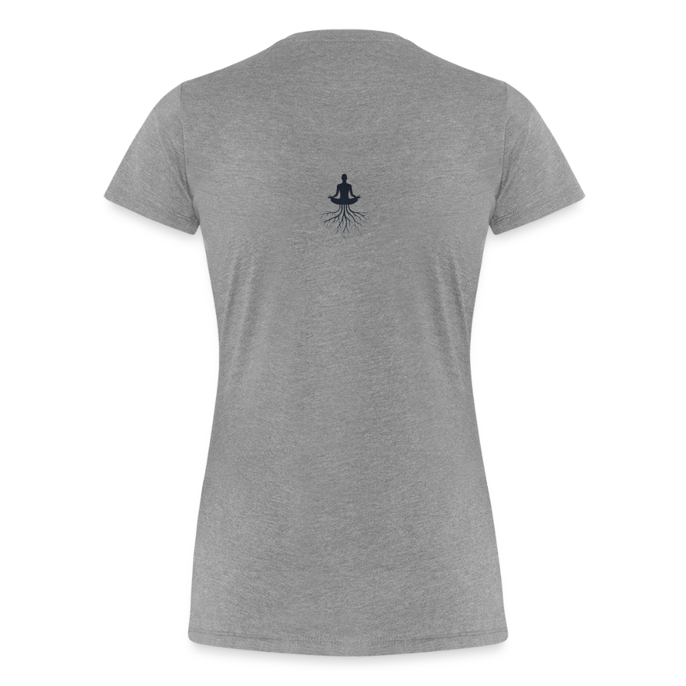 Podcast head logo - heather gray
