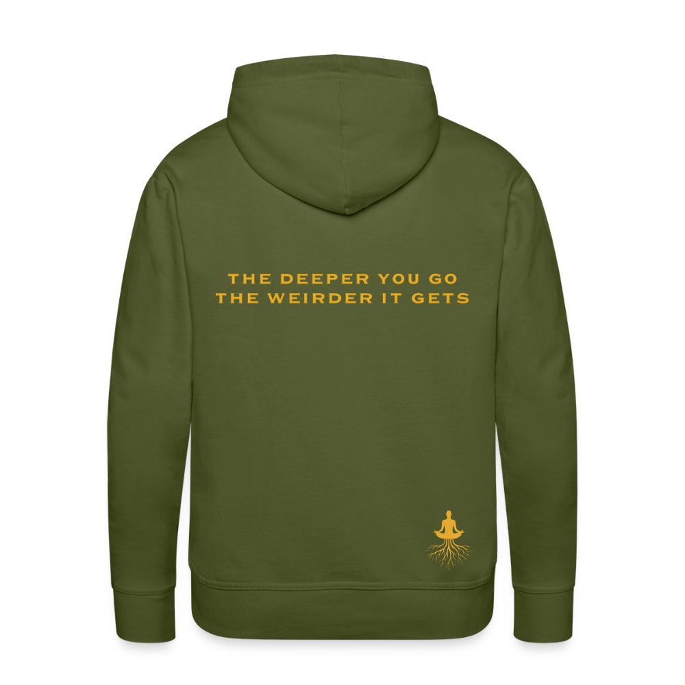 Ayahuasca University GOLD - olive green