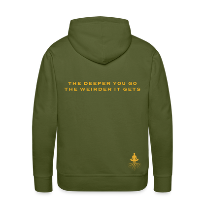 Ayahuasca University GOLD - olive green