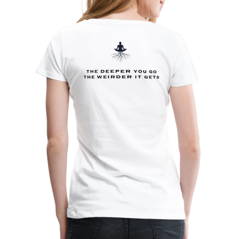 Ayahuasca University - Woman's Cut - white