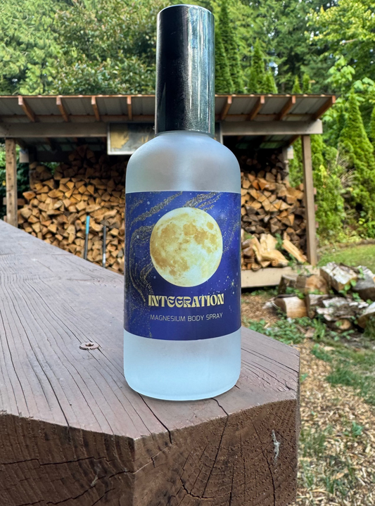 Integration - Magnesium Body Spray (4 oz Glass Bottle)